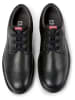 Camper Leder-Schnürschuhe in Schwarz