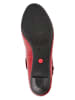 Camper Leder-Spangenpumps in Rot