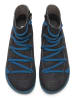 Camper Leder-Boots in Schwarz