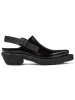 Camper Leren clogs zwart