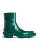 Camper Leder-Boots in Grün