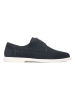 Camper Leren veterschoenen donkerblauw