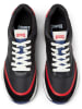 Camper Leder-Sneakers in Schwarz/ Rot/ Blau
