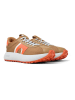 Camper Leder-Sneakers in Hellbraun/ Orange