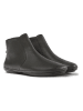 Camper Leder-Ankle-Boots in Grau