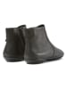 Camper Leren enkelboots grijs