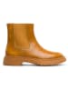Camper Leder-Chelsea-Boots in Hellbraun