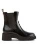 Camper Leder-Chelsea-Boots in Schwarz