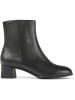 Camper Leder-Stiefeletten in Schwarz