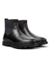 Camper Leren boots zwart