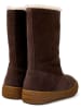 Camper Leren winterboots bruin