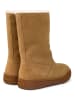 Camper Leder-Winterboots in Hellbraun