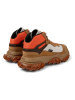 Camper Leder-Boots in Hellbraun/ Creme