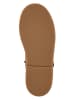 Camper Leder-Ballerinas in Hellbraun