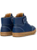 Camper Leder-Boots in Dunkelblau