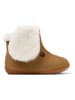 Camper Leder-Boots in Hellbraun/ Creme