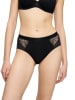 Triumph Pełne figi high waist "Wild Azalea" w kolorze czarnym