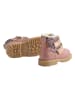 Wheat Leder-Winterboots "Koon" in Rosa/ Gold