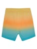 Color Kids Badeshorts in Blau/ Orange