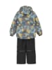 Color Kids 2tlg. Ski-Outfit in Blau/ Braun/ Schwarz