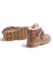 Wheat Leder-Winterboots in Hellbraun