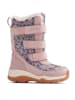 Wheat Leder-Winterboots "Airy Tex" in Rosa/ Blau