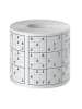 MAD MONKEY Papier toaletowy Sudoku "Mad Monkey" w kolorze białym