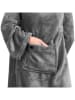 MAD MONKEY Beheizbare Decke mit Ärmeln in Grau