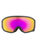 Alpina Ski-/snowboardbril "Scarabeo JR" zwart/roze/geel