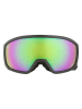Alpina Ski-/ Snowboardbrille "Scarabeo JR" in Schwarz/ Grün