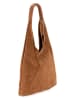 Anna Morellini Leder-Shopper "Eleonora" in Camel - (B)40 x (H)31 x (T)2 cm