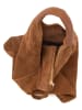Anna Morellini Leder-Shopper "Eleonora" in Camel - (B)40 x (H)31 x (T)2 cm