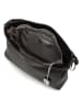 Anna Morellini Leder-Henkeltasche "Paolina" in Schwarz - (B)28 x (H)24 x (T)8 cm