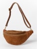 Anna Morellini Leren borstbuidel "Carola" camel - (B)32 x (H)16 x (D)9,5 cm