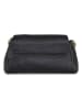 Mia Tomazzi Leren schoudertas "Berbera" zwart - (B)27 x (H)16 x (D)8 cm