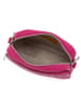 Lucca Baldi Leder-Umhängetasche "Feltre" in Fuchsia - (B)19 x (H)15 x (T)7 cm