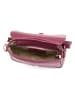 Lia Biassoni Leren schoudertas "Neva" bordeaux - (B)20 x (H)16 x (D)6 cm
