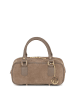 Lia Biassoni Leren handtas "Suede" taupe - (B)27 x (H)14 x (D)12 cm