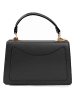 Lia Biassoni Leder-Henkeltasche in Schwarz - (B)20 x (H)14 x (T)7 cm