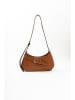 Lia Biassoni Leren schoudertas lichtbruin - (B)32 x (H)19 x (D)6 cm