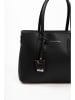 Lia Biassoni Leren handtas zwart - (B)38 x (H)24 x (D)15 cm