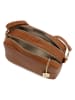 Anna Morellini Leder-Umhängetasche " Donatella" in Hellbraun - (B)25 x (H)16 x (T)9 cm