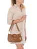 Anna Morellini Leder-Schultertasche "Clelia" in Hellbraun - (B)28 x (H)16 x (T)8 cm