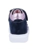 Richter Shoes Leder-Sneakers "Alessa" in Dunkelblau/ Rosa