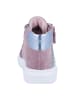 Richter Shoes Leder-Sneakers "Alessa" in Lila/ Hellblau