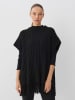 Someday Poncho in Schwarz