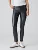 OPUS Kunstleren leggings zwart