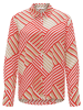 OPUS Hemd in Beige/ Rot