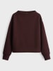OPUS Sweatshirt "Gruger" in Braun/ Braun