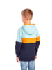 erima Hoodie "Kian" in Dunkelblau/ Hellblau/ Orange